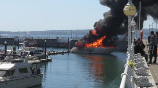 Супер яхта превозваща 8000 литра дизелово гориво потъна във Великобритания