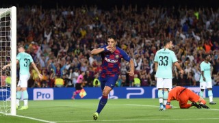 Магичен Меси и два гола на Суарес донесоха обрат на Барселона срещу Интер на "Камп Ноу"