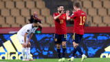 Испания дръпна на Швеция в класирането след чиста победа над Косово