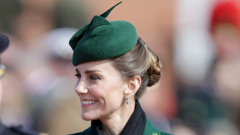 "Полковник Кейт" с обеци за 11 хиляди долара - как Кейт Мидълтън отбеляза Деня на Свети Патрик