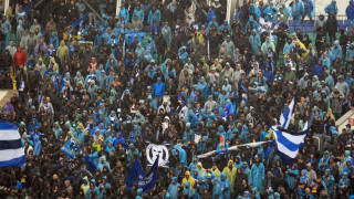 13 души са задържани за различни нарушения преди футболната среща между