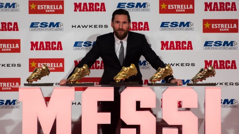 Петата спечелена Златна обувка развълнува гениалния ас на Барселона Лионел