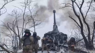 Украинските военни са открили вражеска колона от автомобили която се