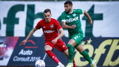 Берое - Пирин 1:1, "орлетата" изравниха от дузпа дълбоко в добавенето време