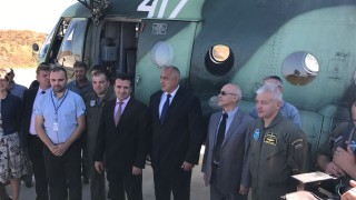 Премиерите на България и на Македеноия Бойко Борисов и Зоран