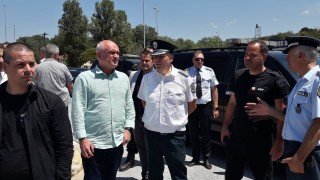 Служебният премиер Димитър Главчев провери защо има тапи на ГКПП