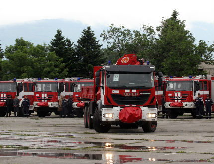 Овладян е пожарът в община Струмяни, няма опасност от разрастване 