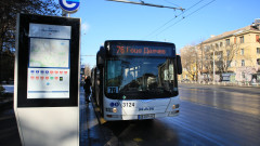 Автобус на градския транспорт и лек автомобил се удариха в София