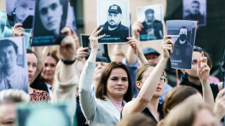 Беларуски опозиционен лидер който организира масови протести срещу президента Александър