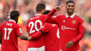 Нападателят на Манчестър Юнайтед Маркъс Рашфорд изравни две постижения