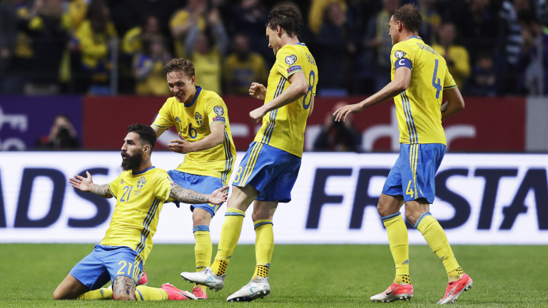 Отборът на Швеция разгроми домакина си Беларус в световната квалификация