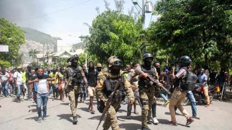 Haiti is asking the United States for military assistance