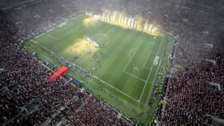 Виктор Монталяни който е президент на Конфедерацията по футбол за