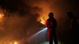 Пожар между два квартала в Бургаско