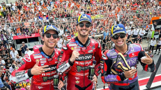 Двукратният световен шампион Франческо Баная Ducati Lenovo Team спечели основното състезание