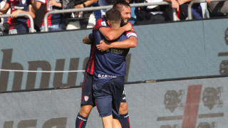 Отборът на Каляри осъществи рядко виждан обрат от 0 3 до