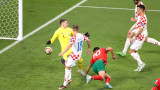 Хърватия - Мароко: 2:1 (Развой на срещата по минути)
