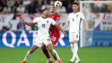 Сърбия - Англия 0:1 (Развой на срещата по минути)