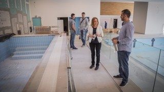 През октомври се предвижда да бъде готова новата спортна зала