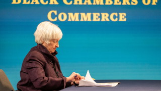 Министърът на финансите на САЩ Джанет Йелън заяви пред колегите