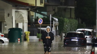 Белгийските и френските медии съобщиха в понеделник за обилни валежи