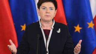 Полският премиер Бета Шидло за пореден път в рамките на