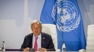 Генералният секретар на ООН Антонио Гутериш отново призова за дългосрочно
