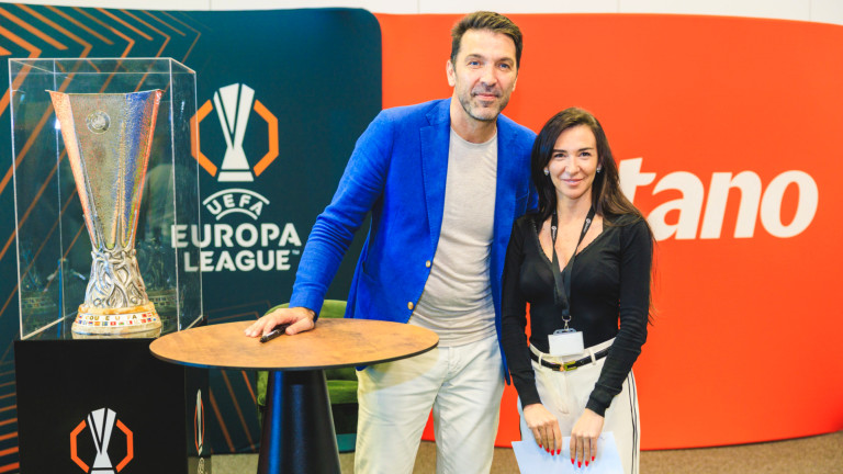 Джанлуиджи Буфон по време на събитието на Betano