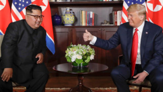 Тръмп и Ким обядват съчетание от западни и азиатски вкусове