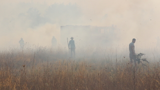 Три пожара тръгнаха едновременно в Димитровградско