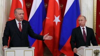  Путин и Ердоган обсъдиха Сирия и енергийните проекти