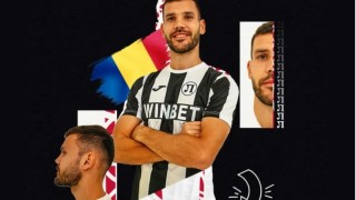 Централният защитник Андрей Киндириш е поредното ново попълнение на черно белите