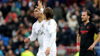 Халфът на Реал Мадрид Каземиро не спести добрите си