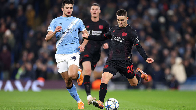 Байер Леверкузен шамароса Манчестър Сити на "Етихад"!