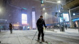 Невиждана от десетилетия снежна буря блокира Мадрид