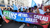 Многохиляден протест се проведе в Париж срещу пенсионната реформа 