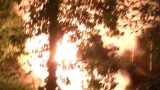  1000 дка гори изгоряха при пожар към границата със Северна Македония 