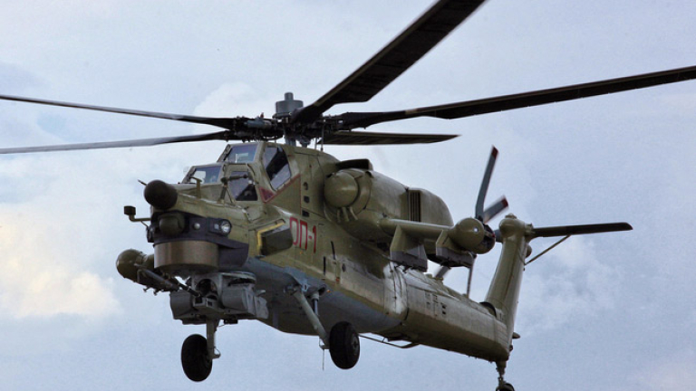Руски боен хеликоптер се разби в Сирия, двама пилоти загинаха