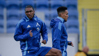 Централният защитник на Левски Кристиан Макун пропусна днешната тренировка