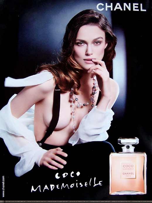 Кийра Найтли рекламира Chanel