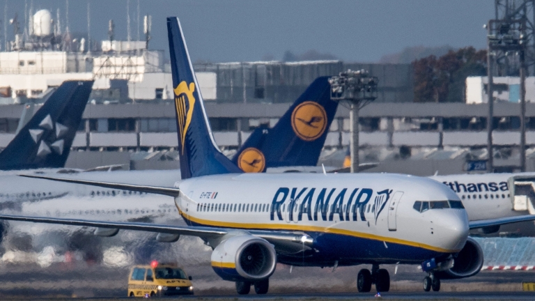Ryanair започва полети и от Варна