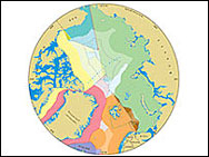 Съставиха карта на спорните райони в Арктика