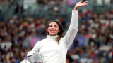 Нада Хафез, която се състезава бременна в седмия месец на Олимпийските игри в Париж 
