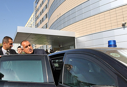 ПТП с кортежа на Борисов?