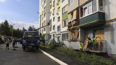 Руски дрон рани бебе и две деца в Харков