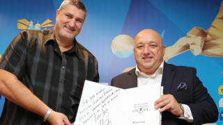 Кралев уважи Любо Ганев и представянето на книгата му 