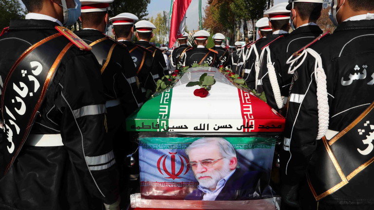 Мохсен Фахризадех, иранският ядрен учен, за чието убийство Ислямската република
