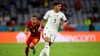 Капитанът на Наполи Джовани Ди Лоренцо се включи в тренировките