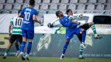 Черно море - Левски 0:0 (Развой на срещата по минути)