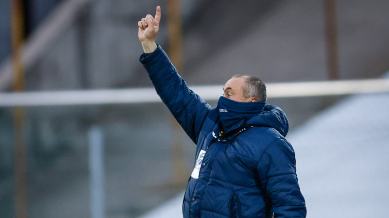 Треньорът на Левски - Станимир Стоилов остана доволен от играчите